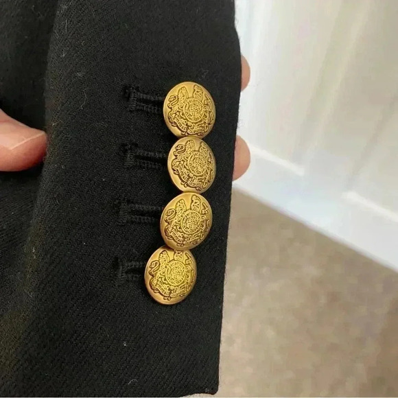 J. Crew Wool Schoolboy Blazer Black Size 2 - Picture 6 of 7